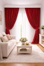 Draperie RUBY( ROSU INCHIS)