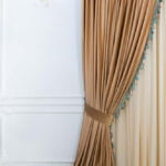 Draperie Caramel cu ciucuri