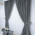 Draperie Catifea Gri Mediu