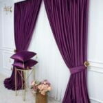 Draperie Catifea Mov Pruna