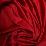 Tesatura de catifea pentru draperii Rosa Red