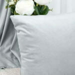 Perna decorativa simpla gri