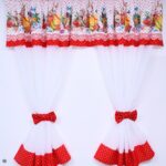 Perdea cu imprimeu IEPURASI