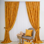 Draperie Guernica in nuanta Galben mustar G 201