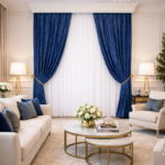Draperie Cape Town in nuanta Albastru CT 203