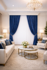 Draperie Cape Town in nuanta Albastru CT 203