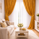 Draperie Cape Town nuanta Galben mustar CT 201