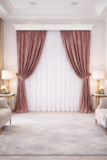 Draperie Guernica in nuanta Guernica Roze