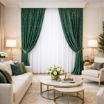 Draperie Cape Town in nuanta Verde smarald CT  15