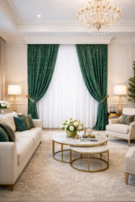 Draperie Cape Town in nuanta Verde smarald CT  15