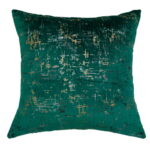 Perna decorativa Verde smarald CT 15