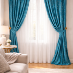 Draperie Cape Town in nuanta Turcoaz CT 105