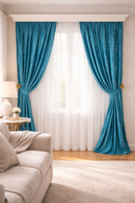 Draperie Cape Town in nuanta Turcoaz CT 105
