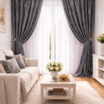 Draperie Guernica in nuanta Gri petrol G 19