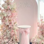 Funda Tull Roz Pal – Accesoriu Elegant pentru Evenimente Speciale