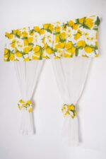 Perdea de bucatarie Spring Edition cu print Lemon - imagine 3