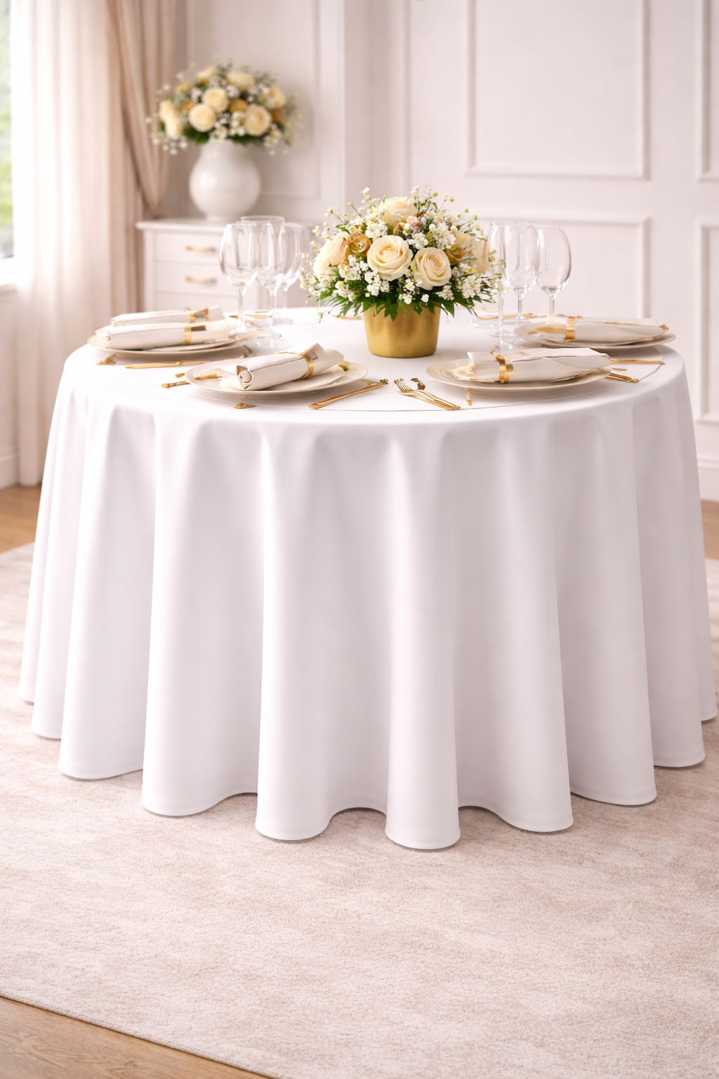 Elegant formal table setting (1) Față de masă elegantă pentru evenimente - imagine 1