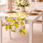 Napron Spring Edition cu print Lemon