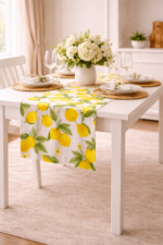 Napron Spring Edition cu print Lemon