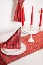 Napron Spring Edition cu print Tartan - imagine 5