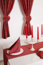 Servetele din bumbac Spring Edition cu print Tartan - imagine 3
