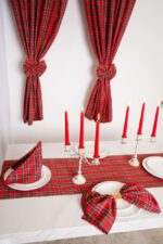 Servetele din bumbac Spring Edition cu print Tartan - imagine 4