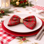 Servetele din bumbac Spring Edition cu print Tartan