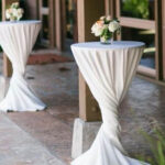 Față de Masă din Crep – White Harmony