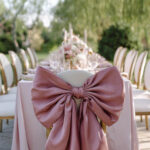 Fundă Decorativă din Tafta – Rose Powder