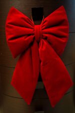 Funda din catifea roșie – 30×35 cm - imagine 2